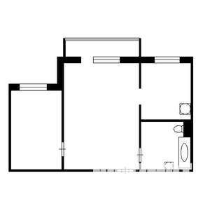 2-к квартира, на длительный срок, 55м2, 2/11 этаж