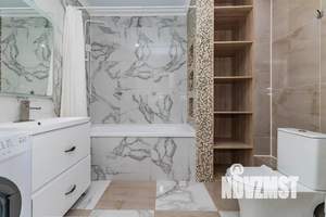 1-к квартира, посуточно, 43м2, 18/23 этаж