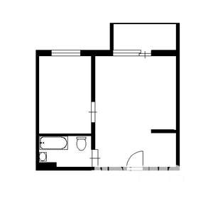 2-к квартира, на длительный срок, 45м2, 4/11 этаж