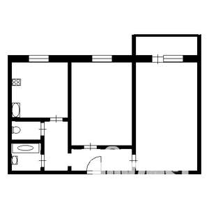 2-к квартира, на длительный срок, 51м2, 8/10 этаж