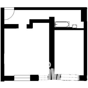 2-к квартира, на длительный срок, 45м2, 2/10 этаж