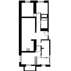 2-к квартира, на длительный срок, 50м2, 10/10 этаж