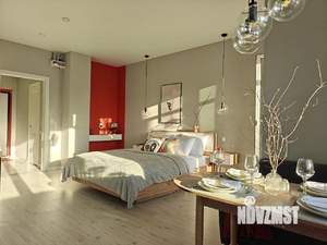 Студия квартира, посуточно, 40м2, 3/10 этаж