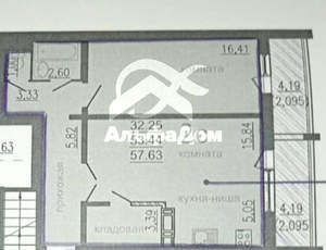 1-к квартира, на длительный срок, 58м2, 1/10 этаж