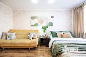 2-к квартира, посуточно, 44м2, 1/1 этаж