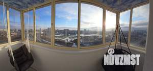 Студия квартира, посуточно, 44м2, 14/14 этаж