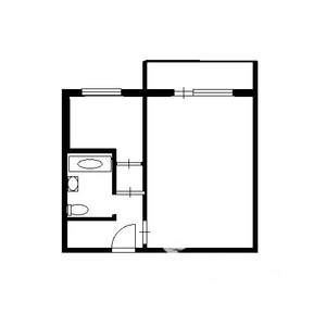 1-к квартира, на длительный срок, 30м2, 3/5 этаж
