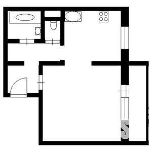1-к квартира, на длительный срок, 33м2, 2/10 этаж