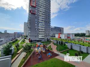 Студия квартира, на длительный срок, 45м2, 4/24 этаж