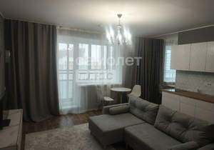 Студия квартира, на длительный срок, 29м2, 18/19 этаж