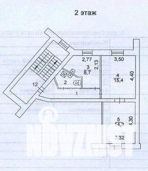 2-к квартира, на длительный срок, 49м2, 2/2 этаж