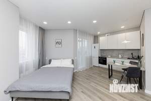 Студия квартира, посуточно, 35м2, 12/17 этаж