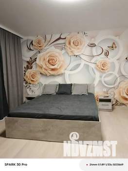 1-к квартира, посуточно, 42м2, 13/16 этаж