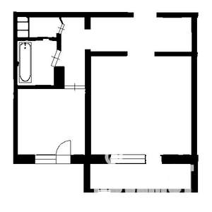 1-к квартира, на длительный срок, 44м2, 7/10 этаж