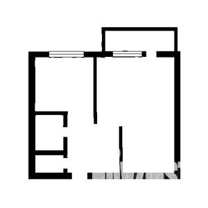 1-к квартира, на длительный срок, 30м2, 4/10 этаж