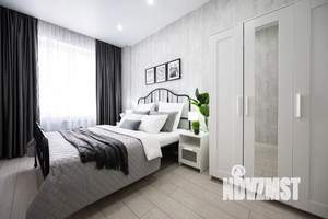 1-к квартира, посуточно, 43м2, 8/24 этаж