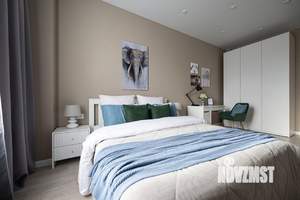 2-к квартира, посуточно, 44м2, 1/1 этаж