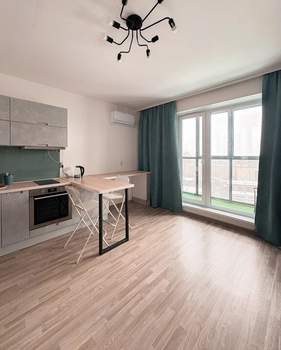 Студия квартира, на длительный срок, 24м2, 18/19 этаж