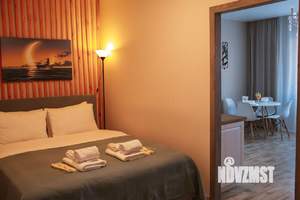 Студия квартира, посуточно, 52м2, 2/19 этаж