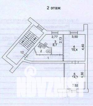 2-к квартира, на длительный срок, 49м2, 2/2 этаж