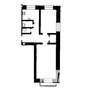 2-к квартира, на длительный срок, 54м2, 8/9 этаж