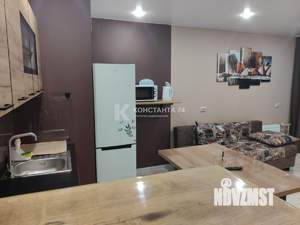 Студия квартира, на длительный срок, 35м2, 2/21 этаж