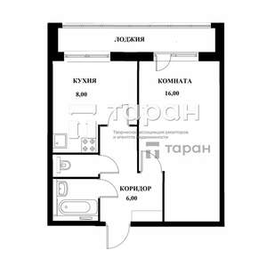1-к квартира, на длительный срок, 32м2, 10/14 этаж