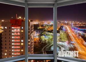 1-к квартира, посуточно, 50м2, 16/24 этаж