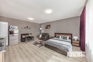 1-к квартира, посуточно, 45м2, 11/18 этаж