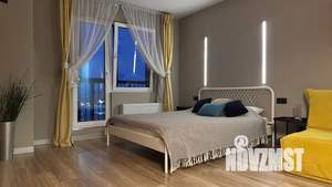 Студия квартира, посуточно, 35м2, 22/23 этаж