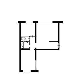 1-к квартира, на длительный срок, 53м2, 12/20 этаж