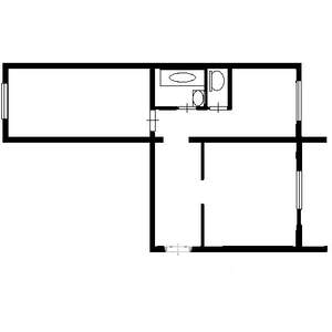 2-к квартира, на длительный срок, 57м2, 10/10 этаж