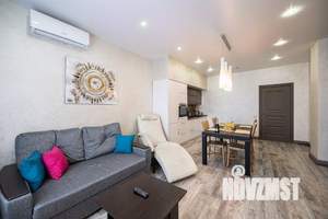 2-к квартира, посуточно, 55м2, 1/1 этаж