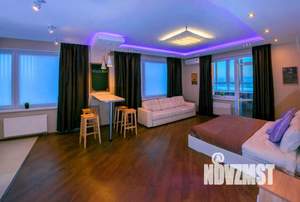 1-к квартира, посуточно, 50м2, 16/24 этаж