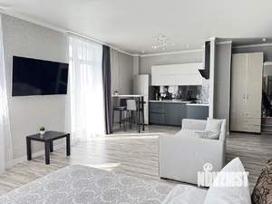 Студия квартира, посуточно, 43м2, 6/16 этаж