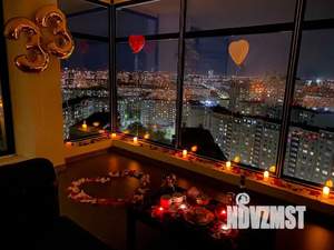 Студия квартира, посуточно, 40м2, 17/17 этаж