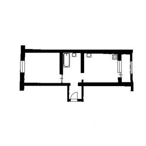 1-к квартира, на длительный срок, 40м2, 3/5 этаж