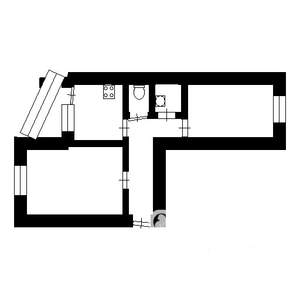 2-к квартира, на длительный срок, 52м2, 4/4 этаж
