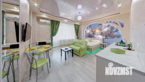 Студия квартира, посуточно, 43м2, 9/18 этаж