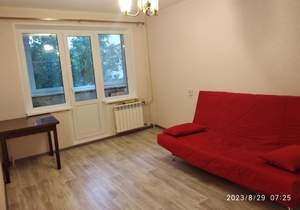 1-к квартира, на длительный срок, 33м2, 1/9 этаж