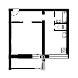 1-к квартира, на длительный срок, 41м2, 7/11 этаж