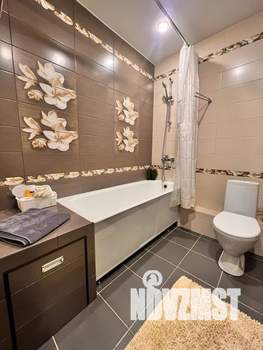 1-к квартира, посуточно, 42м2, 18/18 этаж