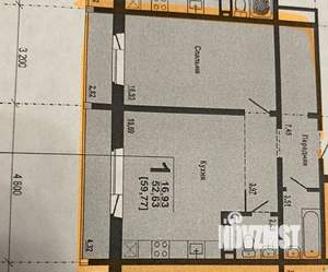 2-к квартира, на длительный срок, 59м2, 12/20 этаж