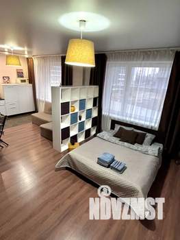 Студия квартира, посуточно, 48м2, 1/24 этаж