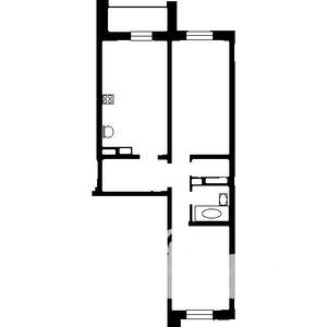 2-к квартира, на длительный срок, 62м2, 7/21 этаж