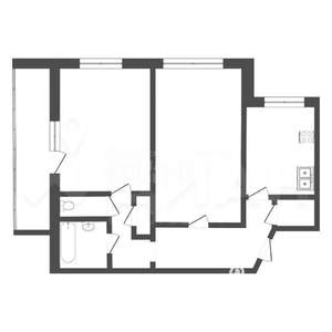 2-к квартира, на длительный срок, 60м2, 7/10 этаж