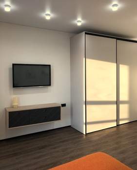 Студия квартира, на длительный срок, 36м2, 9/25 этаж