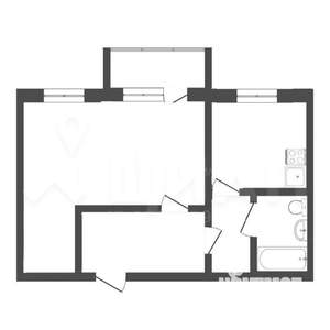 1-к квартира, на длительный срок, 36м2, 4/9 этаж