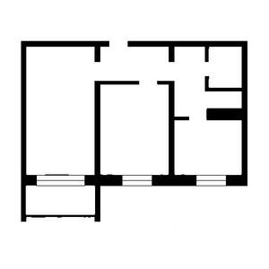2-к квартира, на длительный срок, 54м2, 3/9 этаж