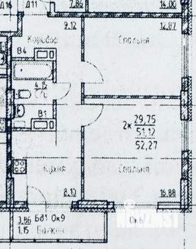 2-к квартира, на длительный срок, 50м2, 16/25 этаж